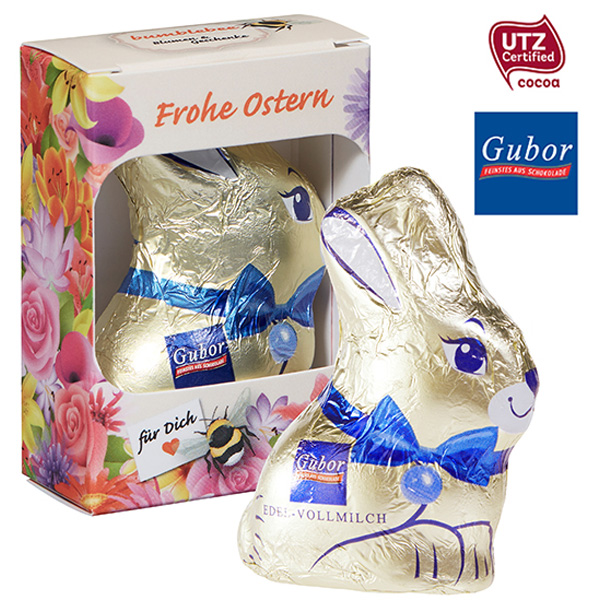 Gubor Osterhase 20 g, inkl. 5-farbigem Druck