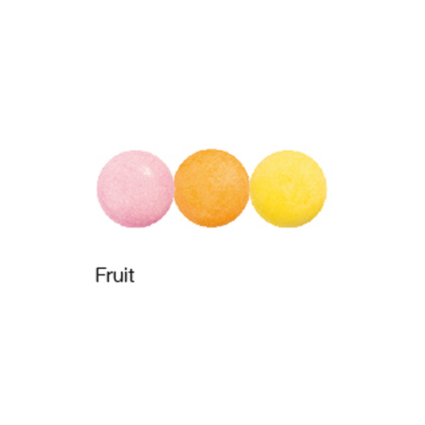 Papierdose Eco Midi mit Mentos Papierdose Eco Midi mit Mentos Fruit, inkl. 4-farbigem Druck