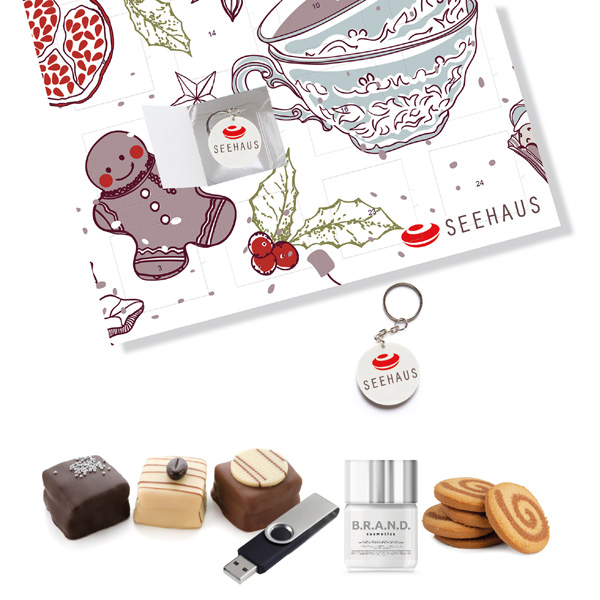 Adventskalender Universal zum selbst Befüllen Adventskalender Universal zum selbst Befüllen, inkl. 4-farbigem Druck