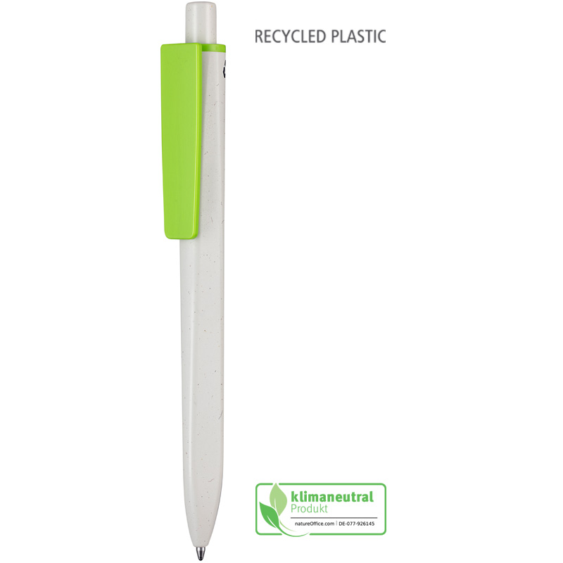 Kugelschreiber Ridge Recycled, inkl. Druck
