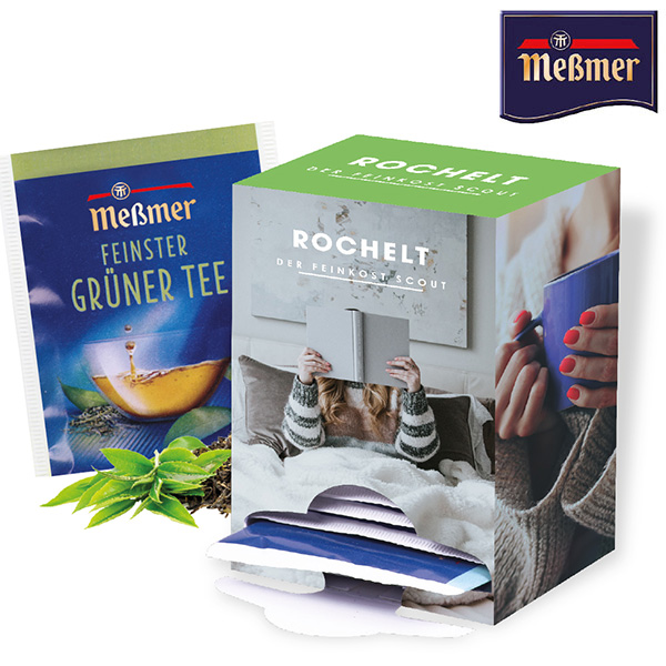 14 Tage Meßmer Teegenuss, inkl. 4-farbigem Druck