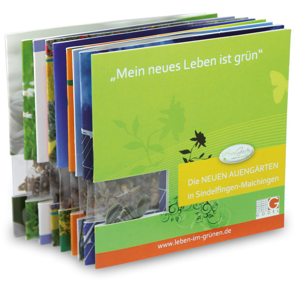Samen-Karte Samen-Karte, inkl. 4-farbigem Druck