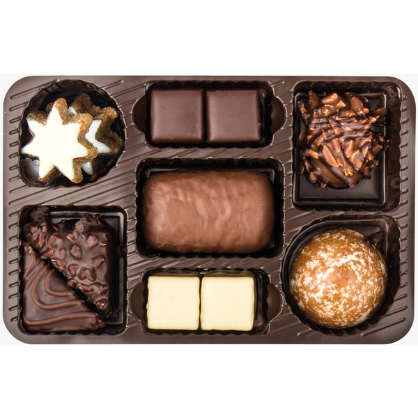 Lebkuchenmischung im Werbeschuber Lebkuchenmischung im Werbeschuber, inkl. 4-farbigem Druck