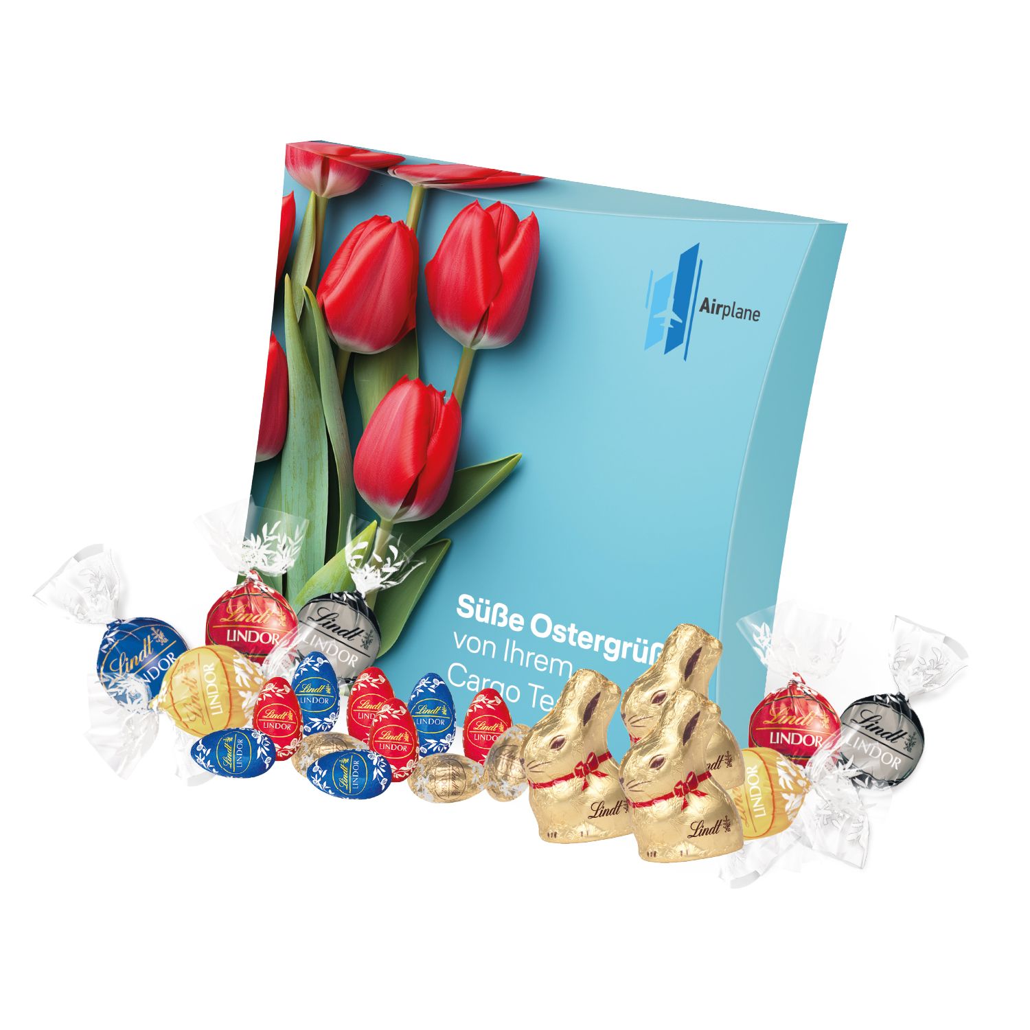 Feine Editions-Mischung „Ostern“ von Lindt, inkl. 4-farbigem Druck  Feine Editions-Mischung „Ostern“ von Lindt, inkl. 4-farbigem Druck