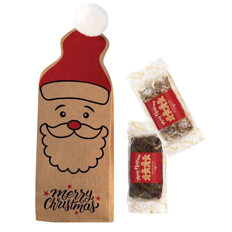 Christmas Bag mit Elisenlebkuchen, inkl. 4-farbigem Druck