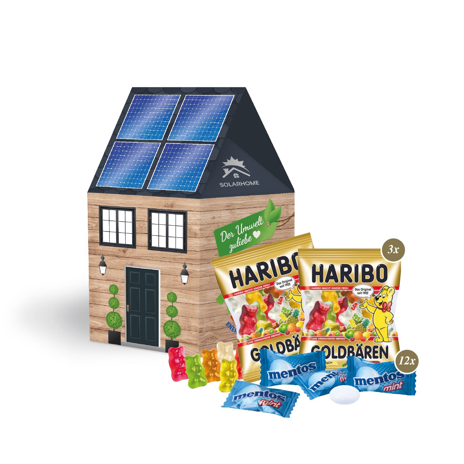 3D Präsent Haus Sommer-Mix 3D Präsent Haus Sommer-Mix, inkl. 4-farbigem Druck