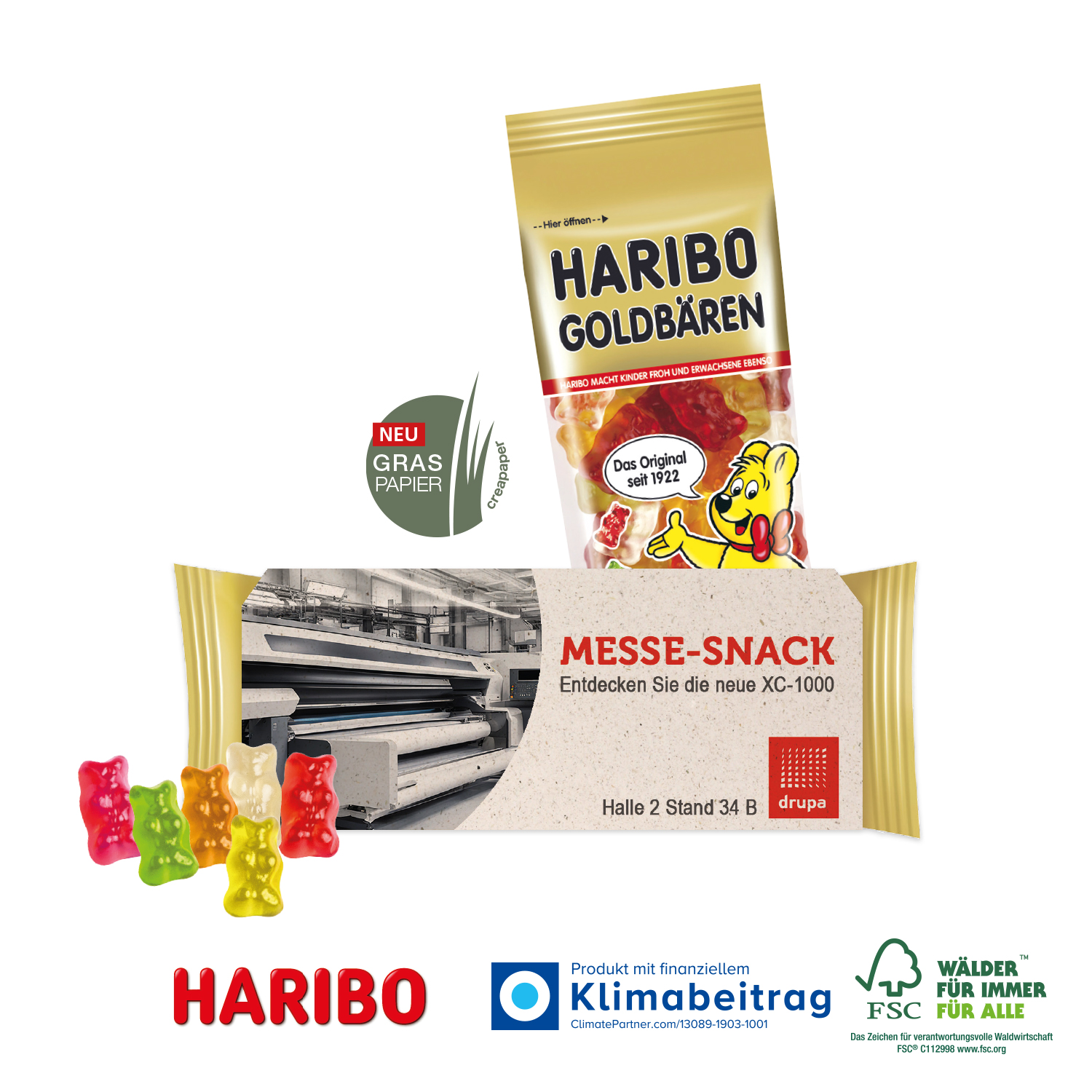 Promo-Snack mit Lorenz Nuss & Frucht, inkl. 4-farbigem Druck Promo-Snack mit Lorenz Nuss & Frucht, inkl. 4-farbigem Druck