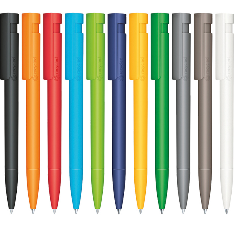 Kugelschreiber Liberty Matt Recycled, inkl. Druck Kugelschreiber Liberty Matt Recycled, inkl. Druck