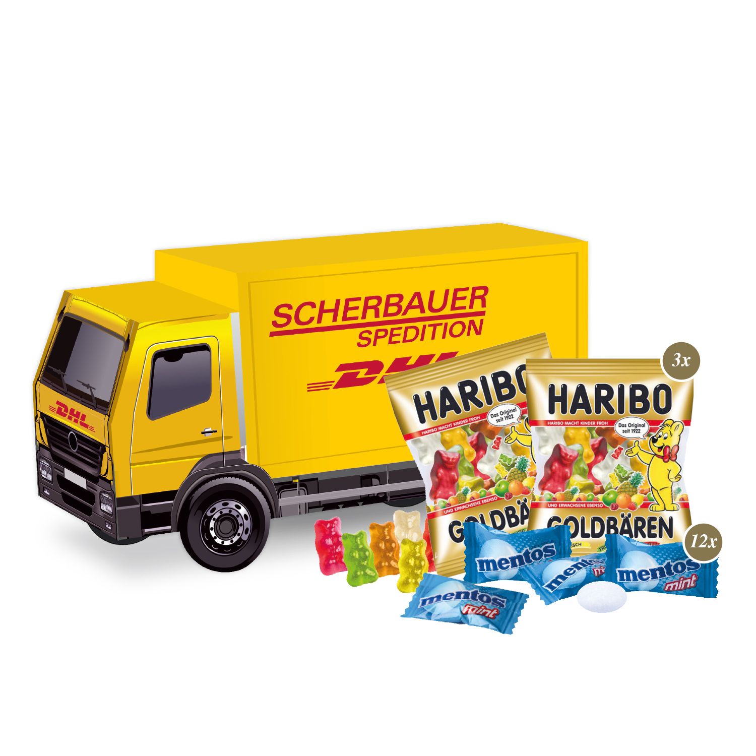 3D Präsent LKW Sommer-Mix 3D Präsent LKW Sommer-Mix, inkl. 4-farbigem Druck