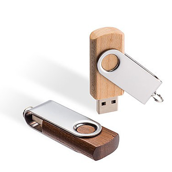 USB Stick "Expert 3.0" aus Holz, inkl. Druck