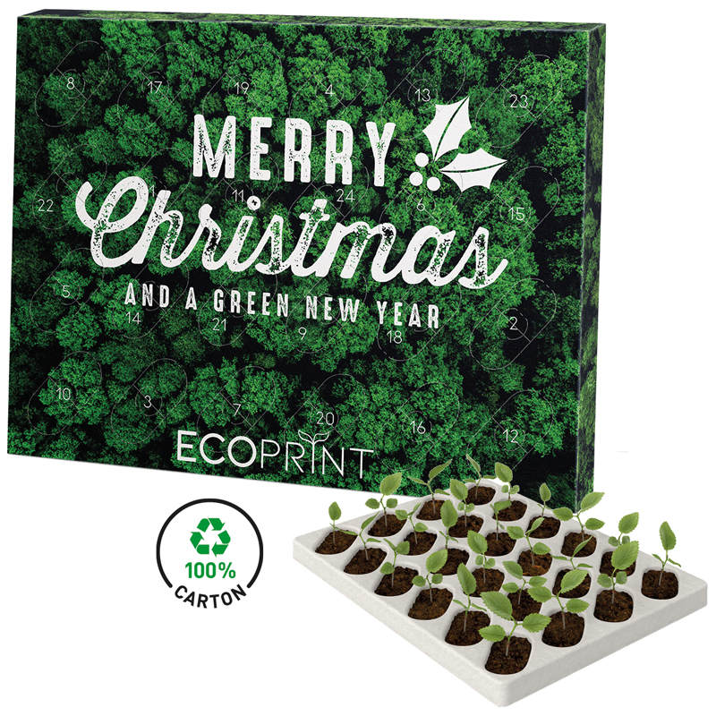 Adventskalender Eco XL Samentütchen, inkl. 4-farbigem Druck Adventskalender Eco XL Samentütchen, inkl. 4-farbigem Druck