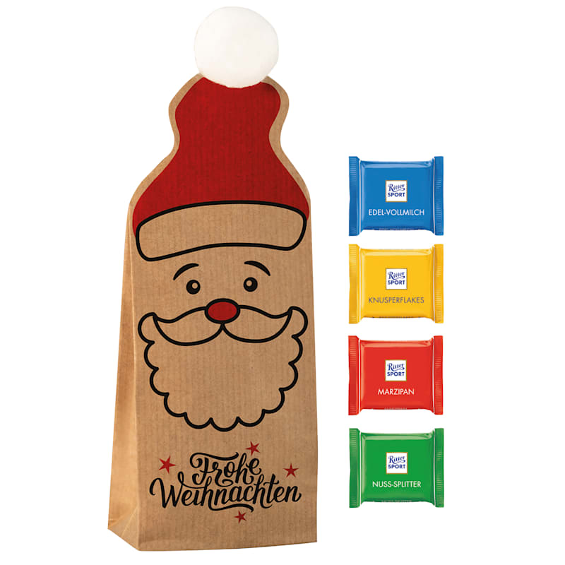 Christmas Bag mit Ritter-Sport, inkl. 4-farbigem Druck