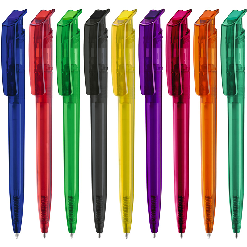 uma Recycled Pet Pen transparent Kugelschreiber, inkl. Druck uma Recycled Pet Pen transparent Kugelschreiber, inkl. Druck