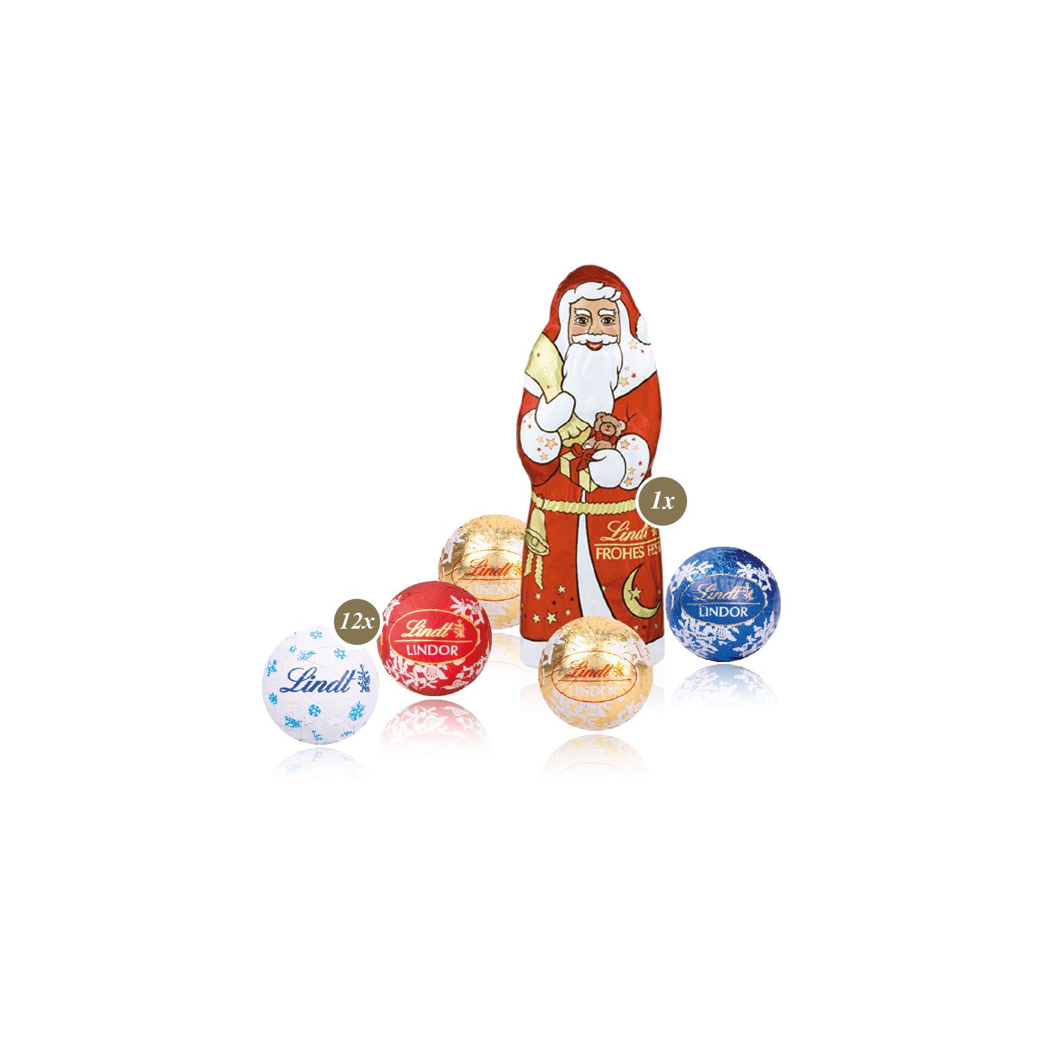 3D Weihnachts Transporter Lindt Minis, inkl. 4-farbigem Druck 3D Weihnachts Transporter Lindt Minis, inkl. 4-farbigem Druck