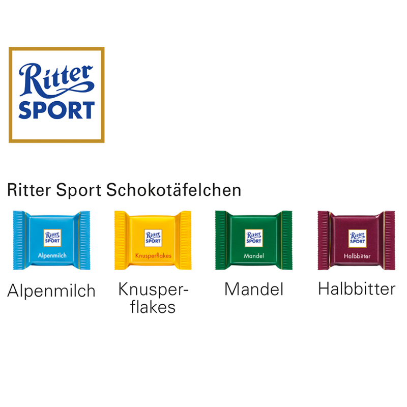 Adventskalender Haus mit Ritter SPORT, inkl. 4-farbigem Druck Adventskalender Haus mit Ritter SPORT, inkl. 4-farbigem Druck