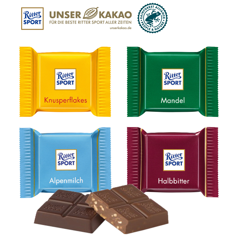 Adventskalender Haus XL mit Ritter SPORT, inkl. 4-farbigem Druck Adventskalender Haus XL mit Ritter SPORT, inkl. 4-farbigem Druck