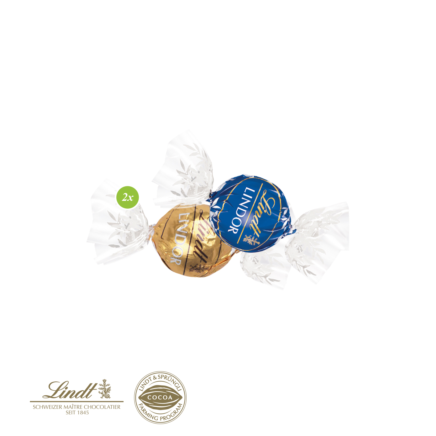 Businesspräsent Selection Mini Lindt Lindor, inkl. 4-farbigem Druck Businesspräsent Selection Mini Lindt Lindor, inkl. 4-farbigem Druck