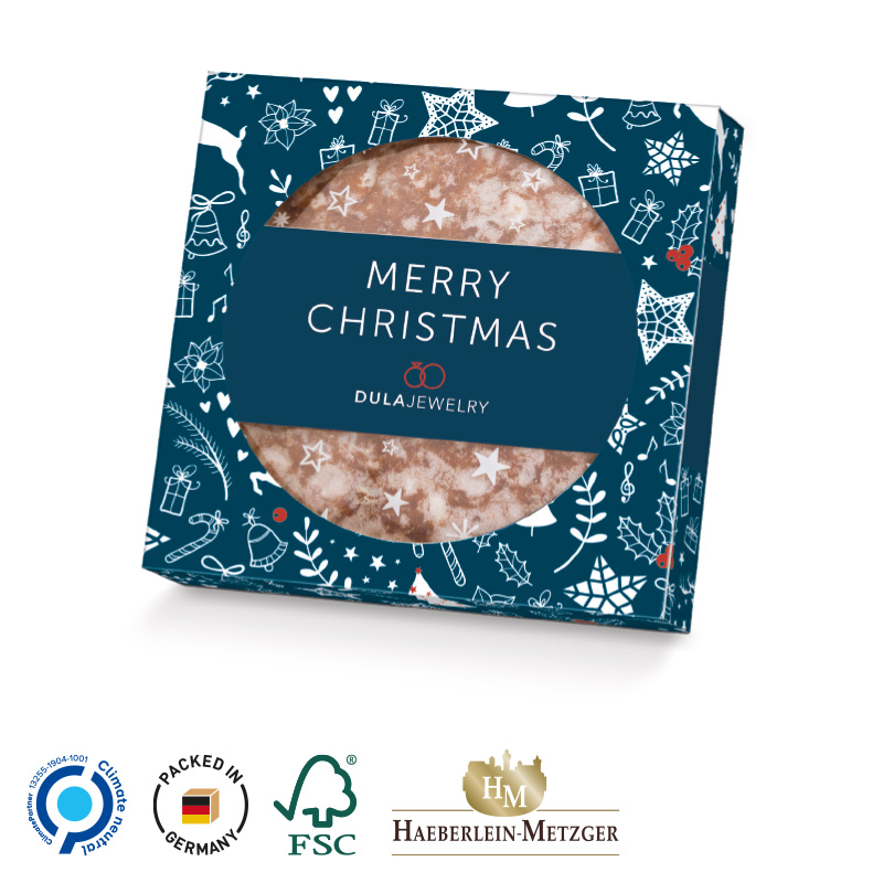 Lebkuchen Präsent, inkl. 4-farbigem Druck
