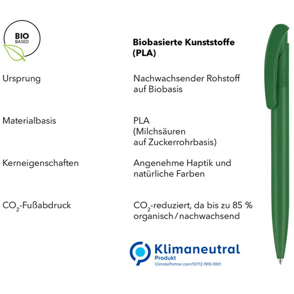 Kugelschreiber Nature Plus Bio, inkl.Druck Kugelschreiber Nature Plus Bio, inkl.Druck