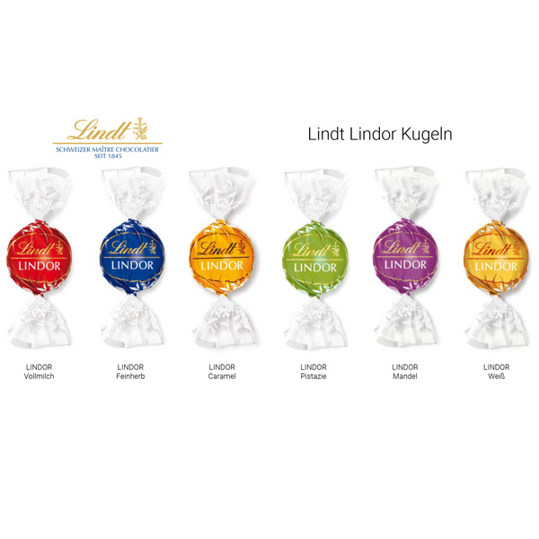 Adventskalender Multi Eco Lindt Lindor (Komplett aus Papier), inkl. 4-farbigem Druck