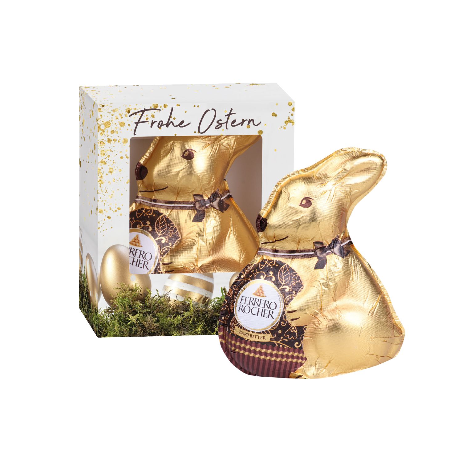 Ferrero Rocher Osterhase 60g, inkl. 4-farbigem Druck