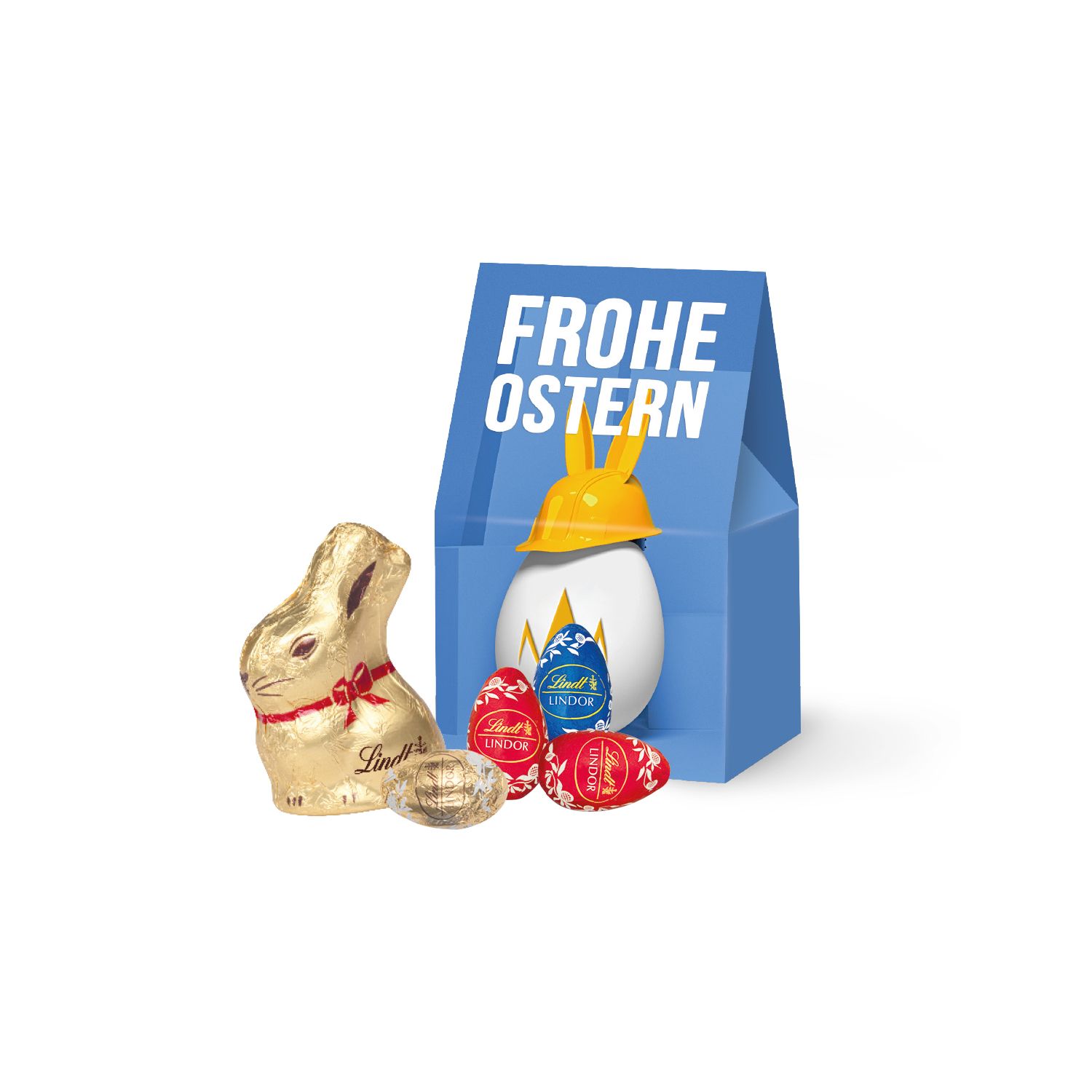 Businesspräsent „Selection Mini“ mit Schokoladenmischung von Lindt, inkl. 4-farbigem Druck Businesspräsent „Selection Mini“ mit Schokoladenmischung von Lindt, inkl. 4-farbigem Druck