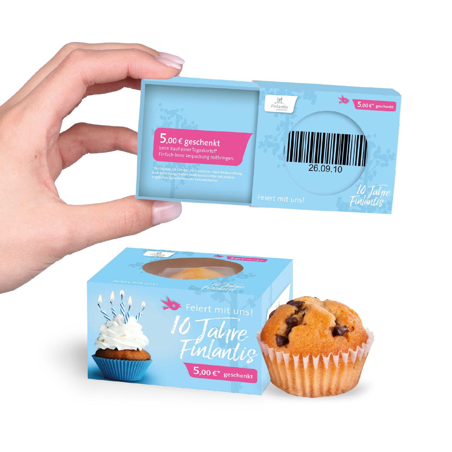 Mini Muffin „Trend“, inkl. 4-farbigem Druck Mini Muffin „Trend“, inkl. 4-farbigem Druck