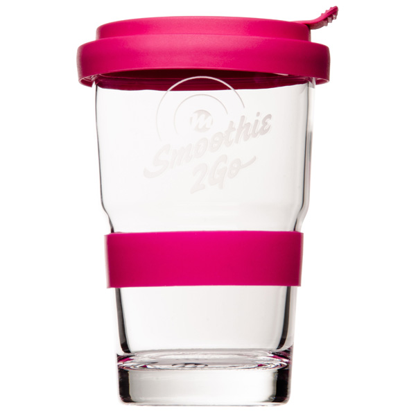 Smoothie2Go Becher, Logogravur