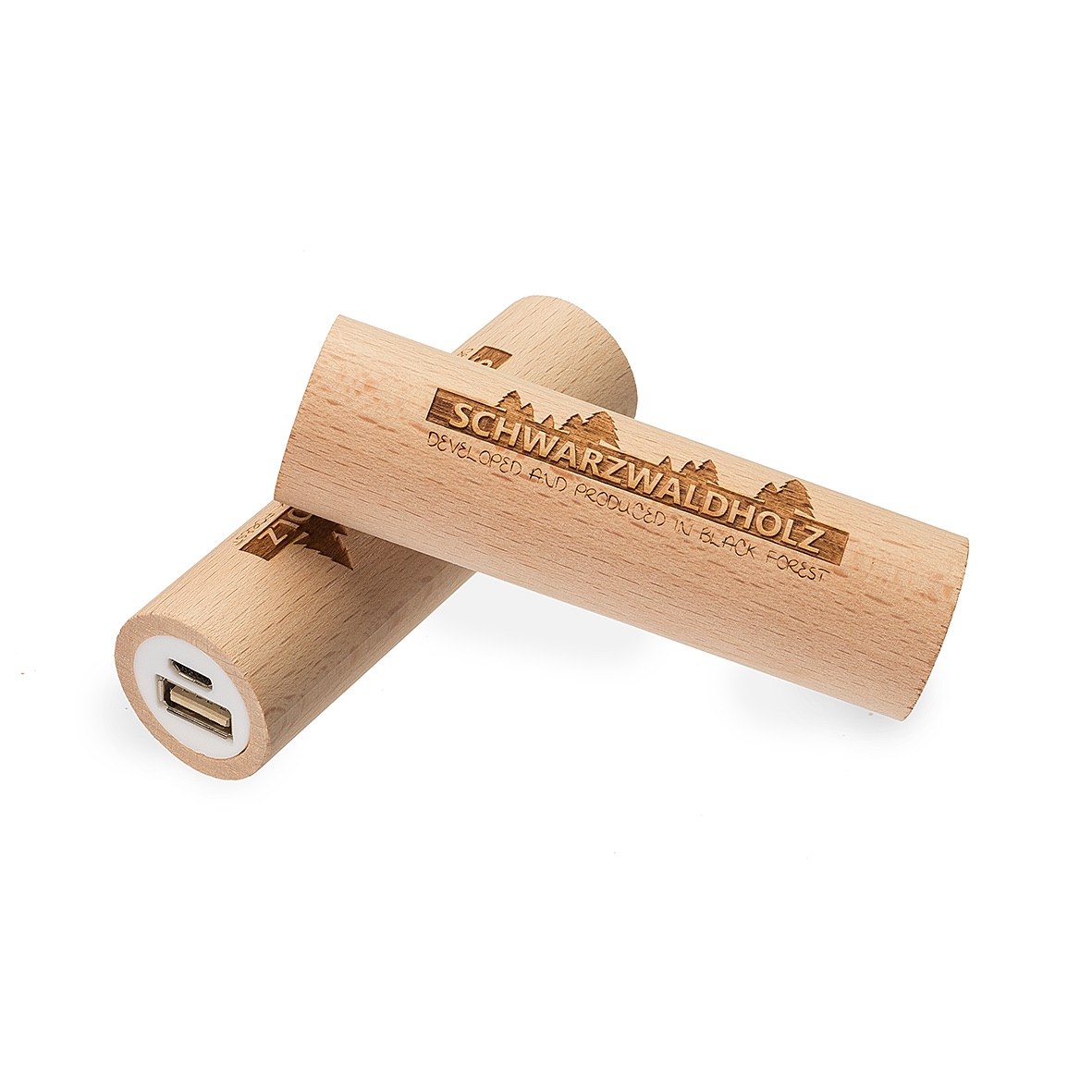 Power Bank Black Forrest Round Werbeartikel Power Bank Black Forrest Round