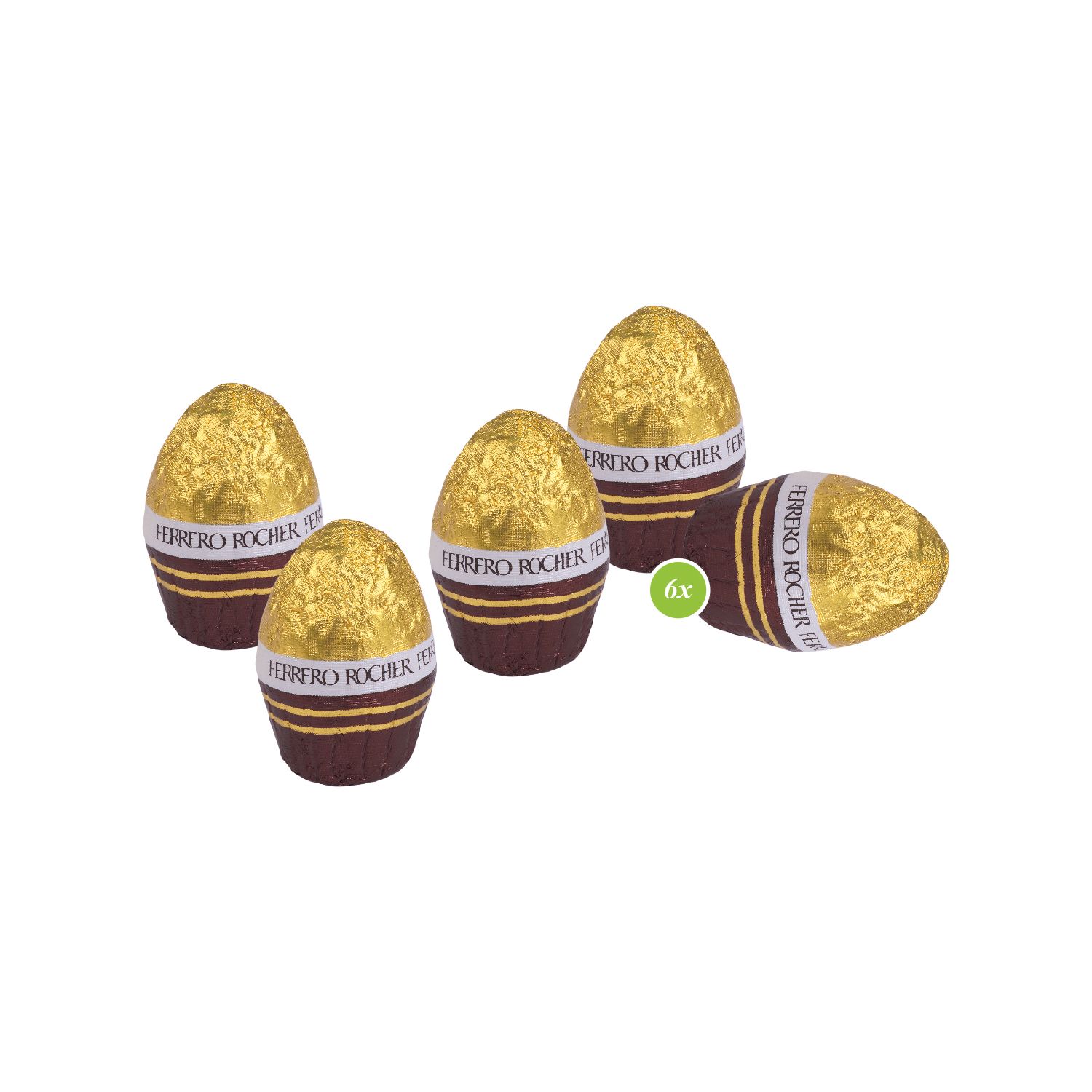 3D Präsent „Häschen“ mit Ferrero Rocher Ostereier, inkl. 4-farbigem Druck