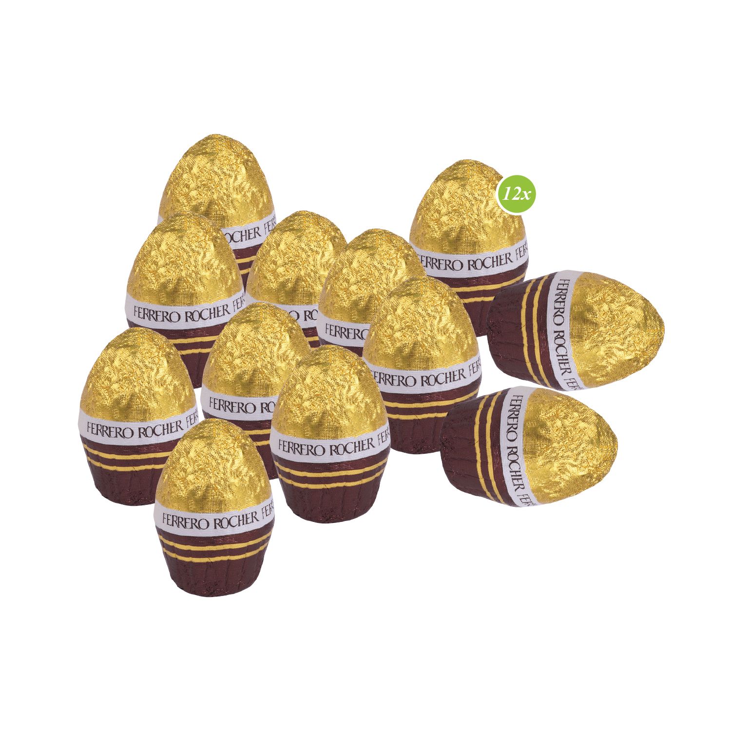 Ferrero Rocher Ostereier 12er, inkl. 4-farbigem Druck