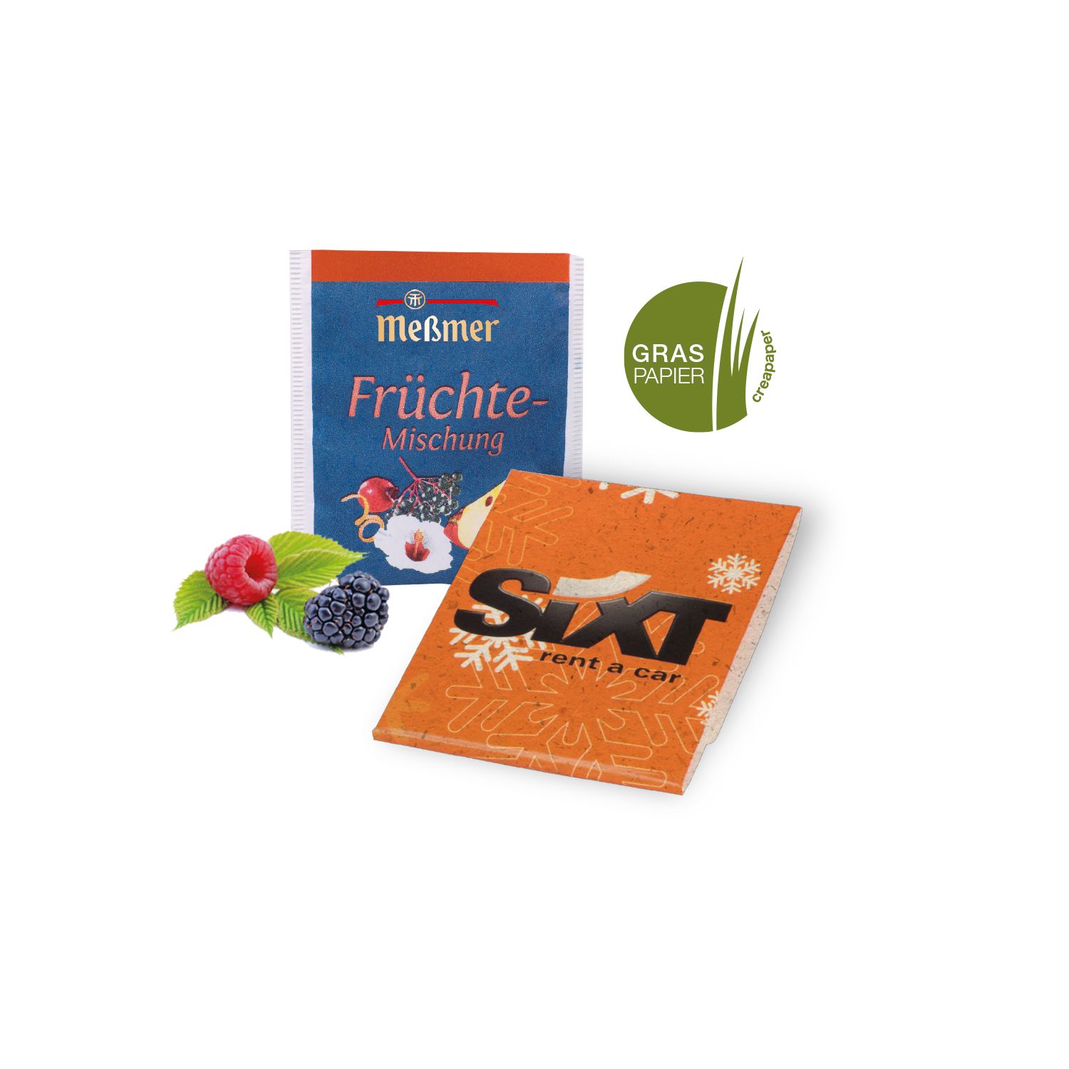 Premium-Tee Meßmer im Werbebrief, inkl. 4-farbigem Druck Premium-Tee Meßmer im Werbebrief, inkl. 4-farbigem Druck