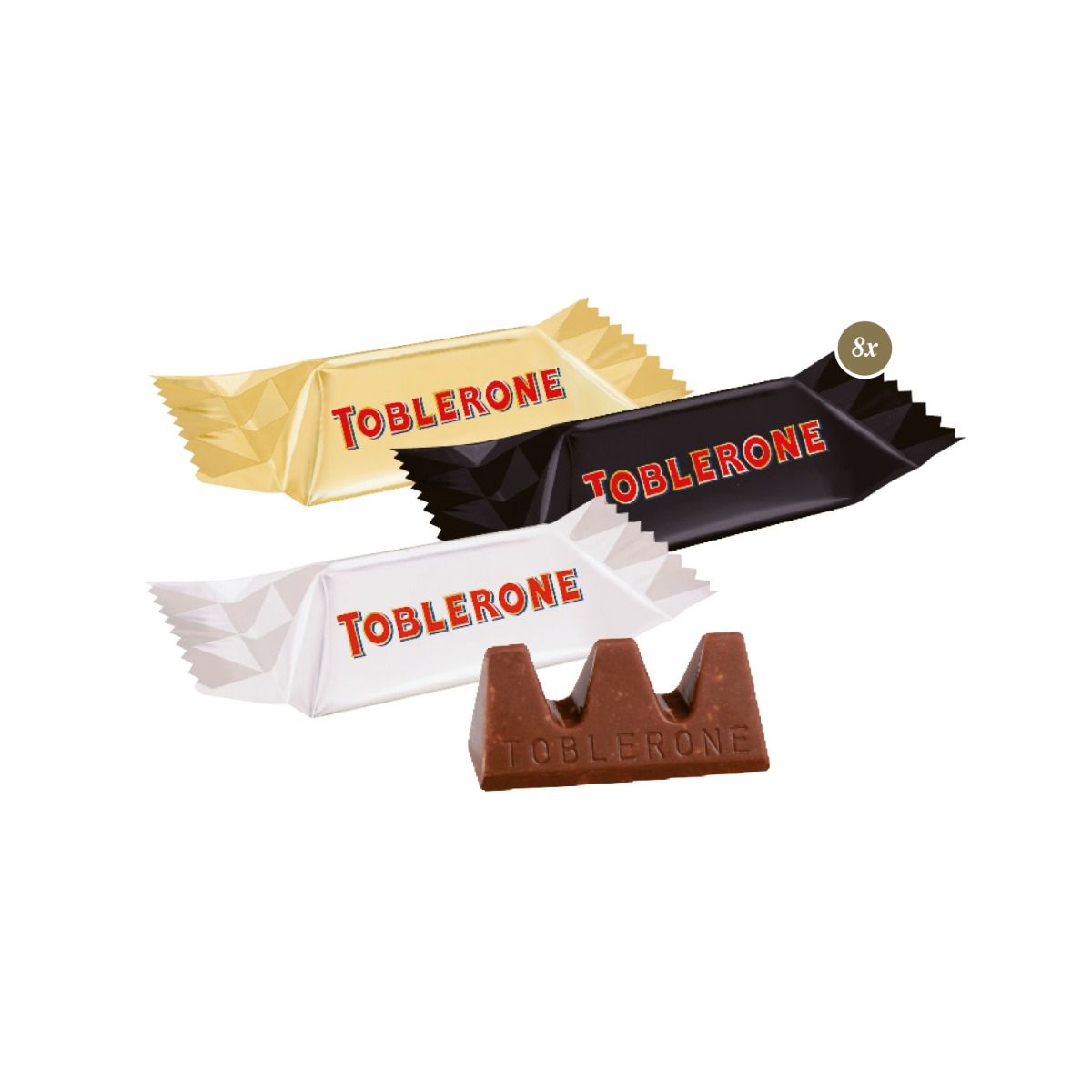 3D Präsent Weihnachtshaus TOBLERONE Minis, inkl. 4-farbigem Druck 3D Präsent Weihnachtshaus TOBLERONE Minis, inkl. 4-farbigem Druck