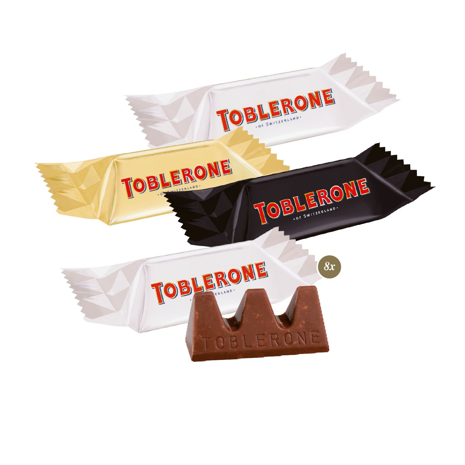 3D Präsent Transporter TOBLERONE Minis 3D Präsent Transporter TOBLERONE Minis, inkl. 4-farbigem Druck