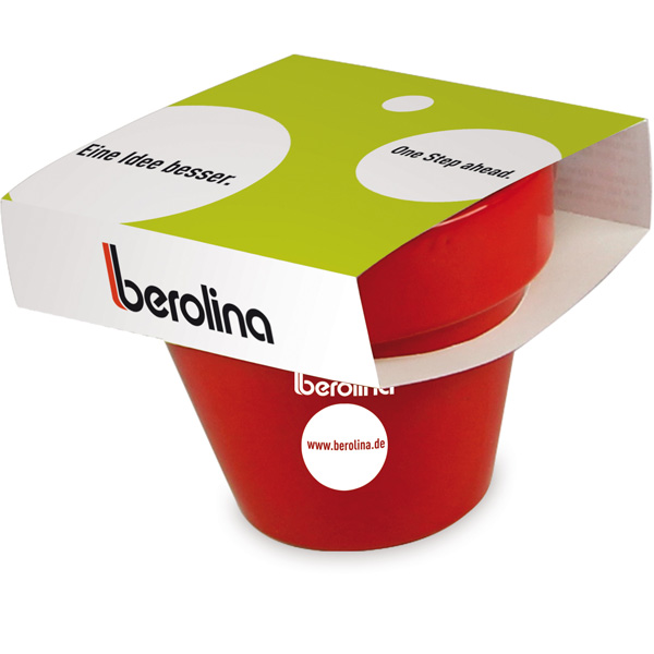 Logo-Topf, inkl. 4-farbigem Druck