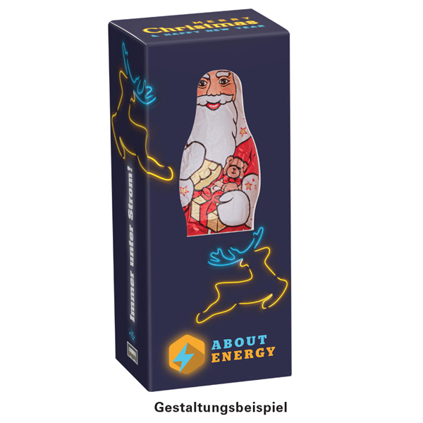Lindt Weihnachtsmann 10 g, inkl. 4-farbigem Druck 