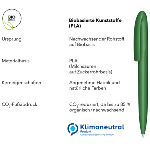 Kugelschreiber Skeye Bio, inkl. Druck Kugelschreiber Skeye Bio, inkl. Druck