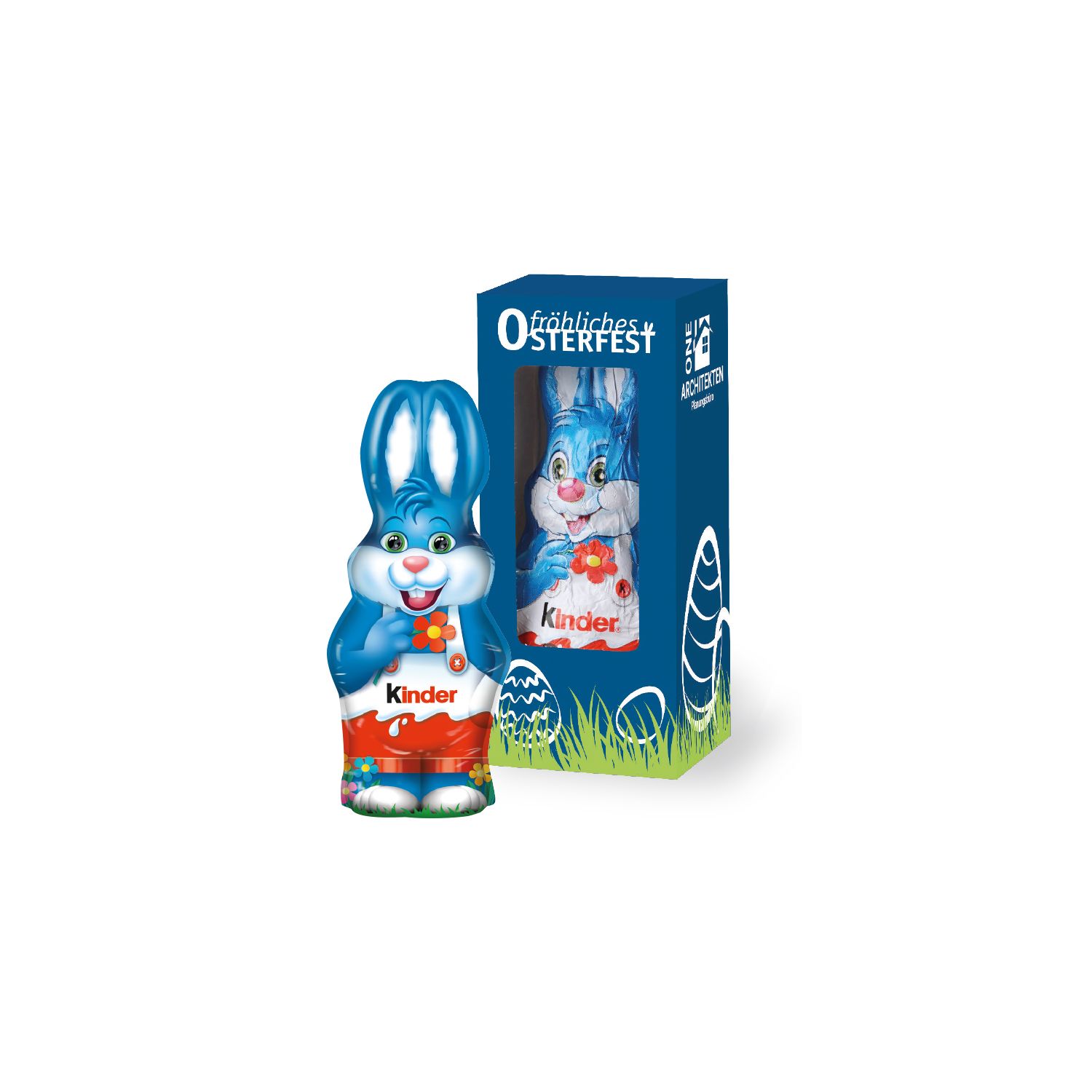 Kinder Schokolade „Harry Hase“, inkl. 4-farbigem Druck