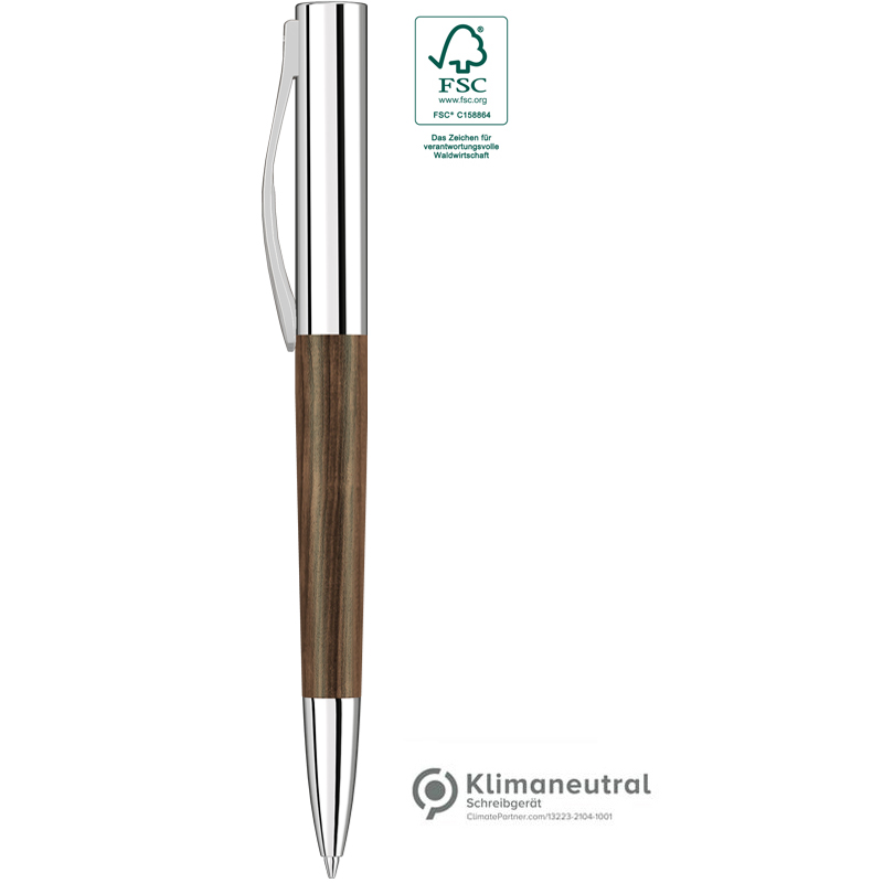 uma Titan Wood Kugelschreiber, inkl. Druck