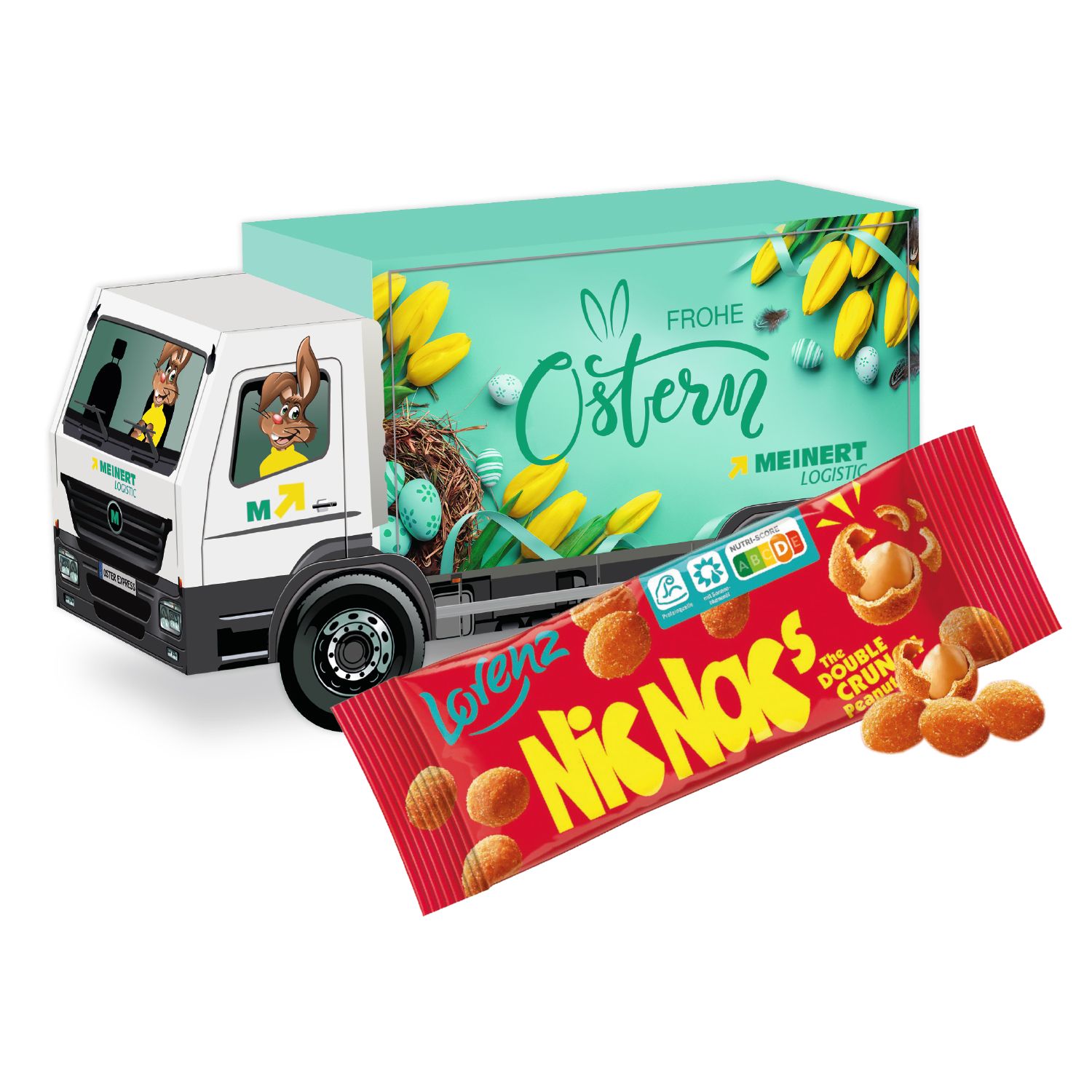 Oster-LKW Lorenz Nic Nac´s, inkl. 4-farbigem Druck Oster-LKW Lorenz Nic Nac´s, inkl. 4-farbigem Druck