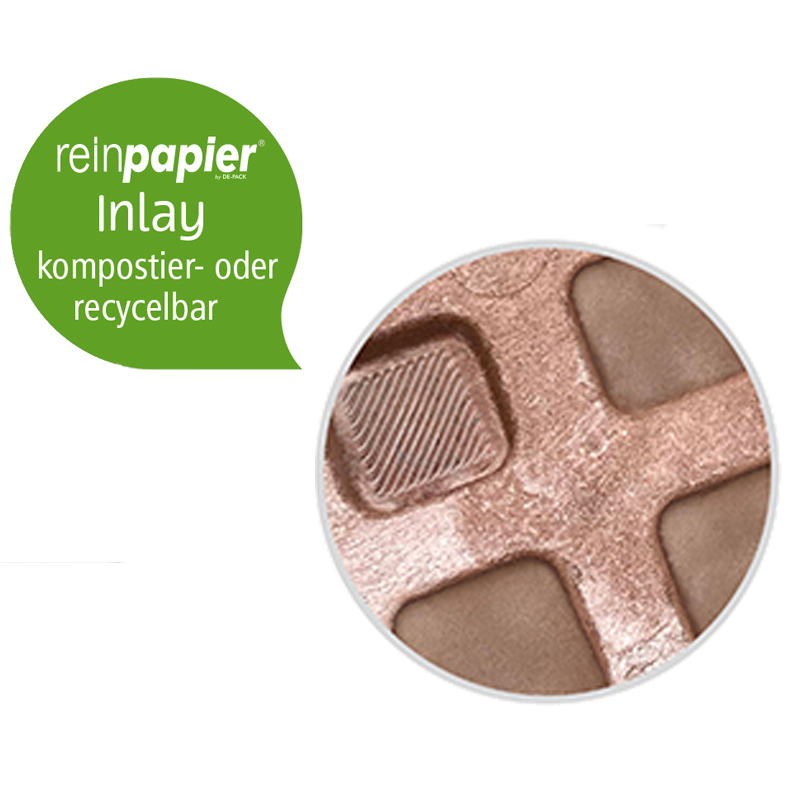 reinpapier® A5-Schoko-Adventskalender, inkl. 4-farbigem Druck