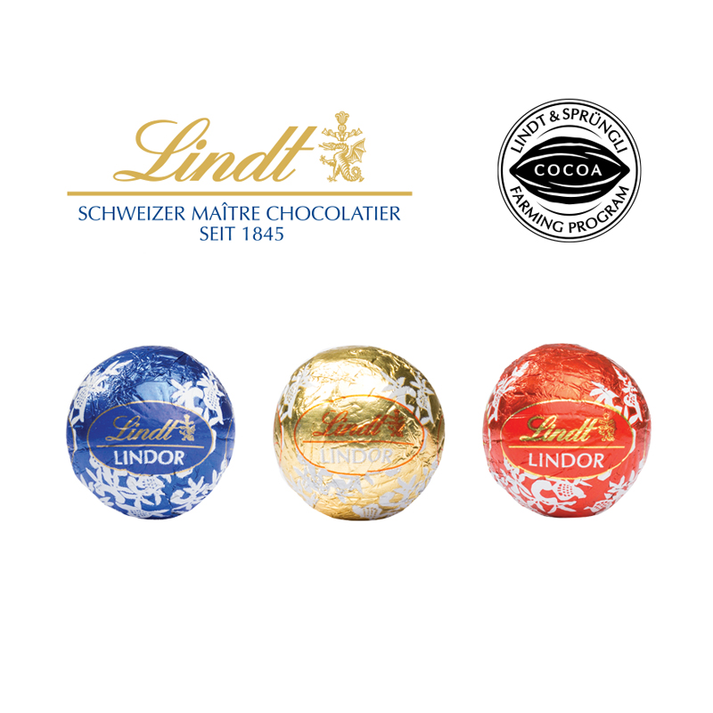 Adventskalender Koffer Lindt ECO, inkl. 4-farbigem Druck Adventskalender Koffer Lindt ECO, inkl. 4-farbigem Druck