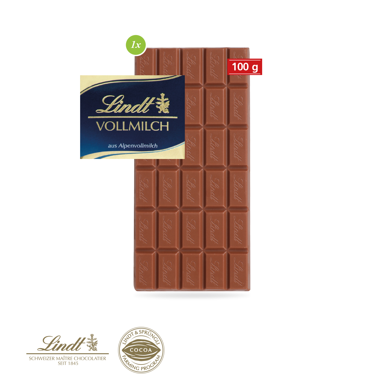 Grußkarte mit Schokoladentafel von Lindt, inkl. 4-farbigem Druck Grußkarte mit Schokoladentafel von Lindt, inkl. 4-farbigem Druck