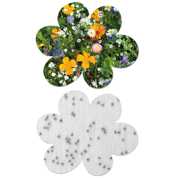 Blume Samenpapier Blume Samenpapier, inkl. 4-farbigem Druck