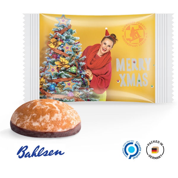 Lebkuchen Mini Bahlsen, inkl. 4-farbigem Druck