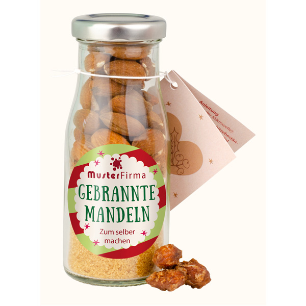 DIY Flasche "Gebrannte Mandeln" DIY Flasche "Gebrannte Mandeln", inkl. 4-farbigem Druck