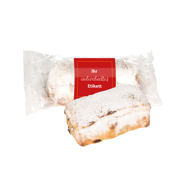 Mini-Gourmet-Stollen Individuell, inkl. 4-farbigem Druck