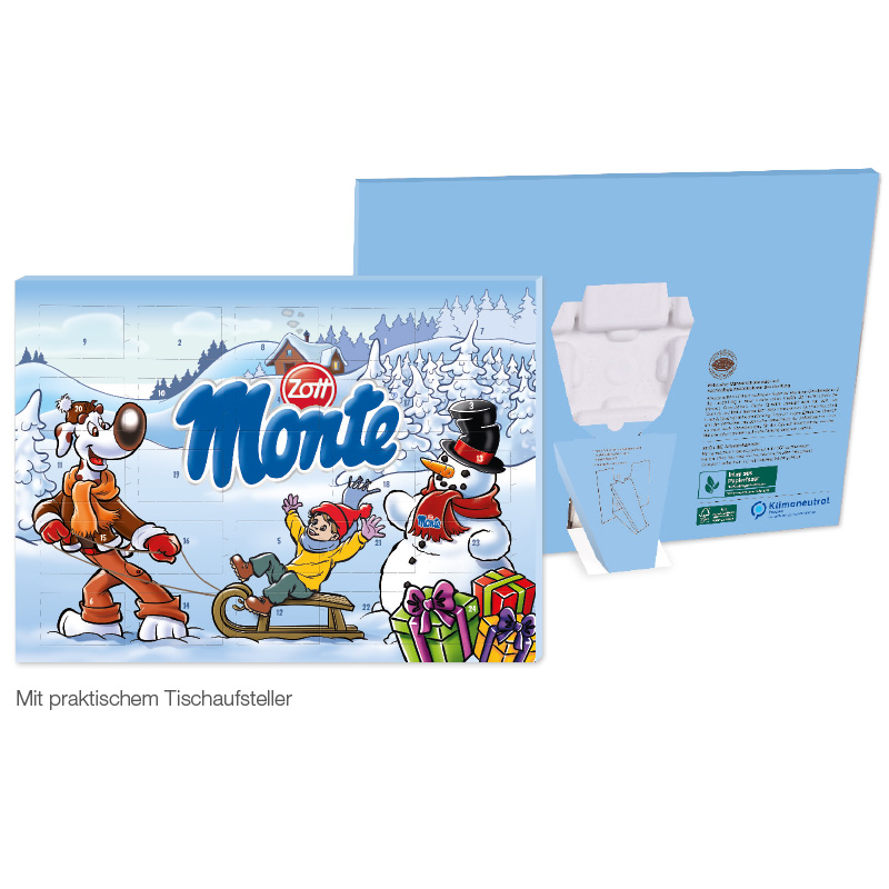 Tisch-Adventskalender Lindt Select Edition Organic, inkl. 4-farbigem Druck Tisch-Adventskalender Lindt Select Edition Organic, inkl. 4-farbigem Druck