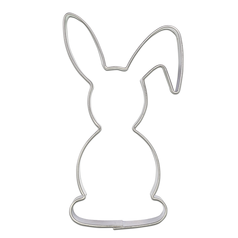 Backförmchen mit Rezeptblock Hase, inkl. 4-farbigem Druck 