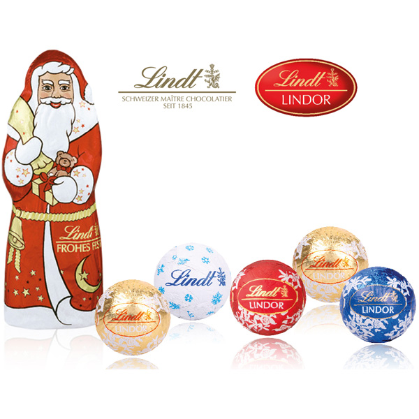 Weihnachts-Express Transporter Lindt 3D Weihnachts-Express Bus Lindt, inkl. 4-farbigem Druck